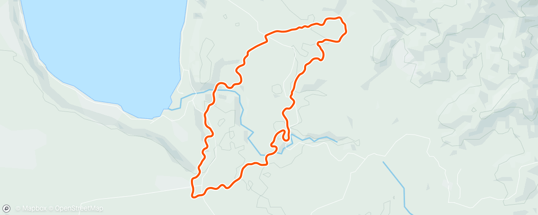 Map of the activity, Zwift - Group Ride: Coffee Ride: Flatland Loop on Flatland Loop in Makuri Islands