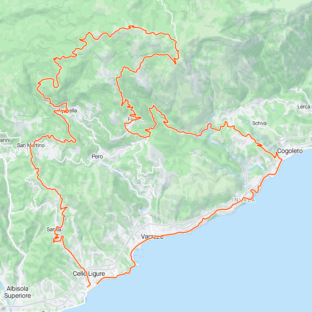 Map of the activity, 🇮🇹 one of the top rides 2024 😍