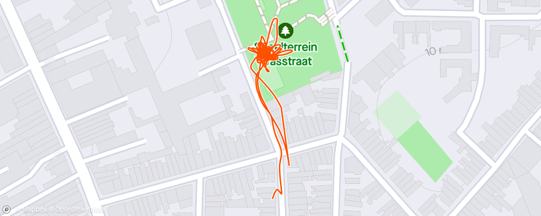Map of the activity, 🏀⛹️‍♂️ en het lokale pleintje vegen 🧹