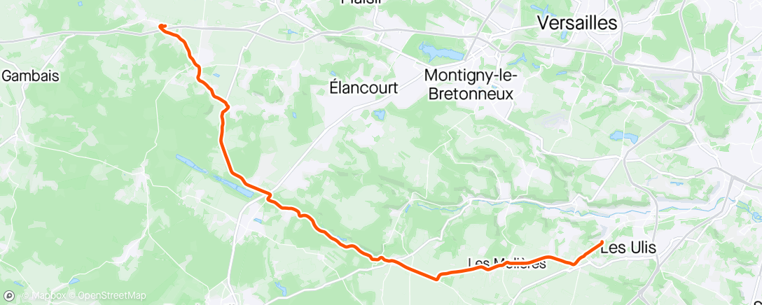 Mappa dell'attività #2 • Récup active après le Trail des Cerfs 🦌 Retour maison 🏡