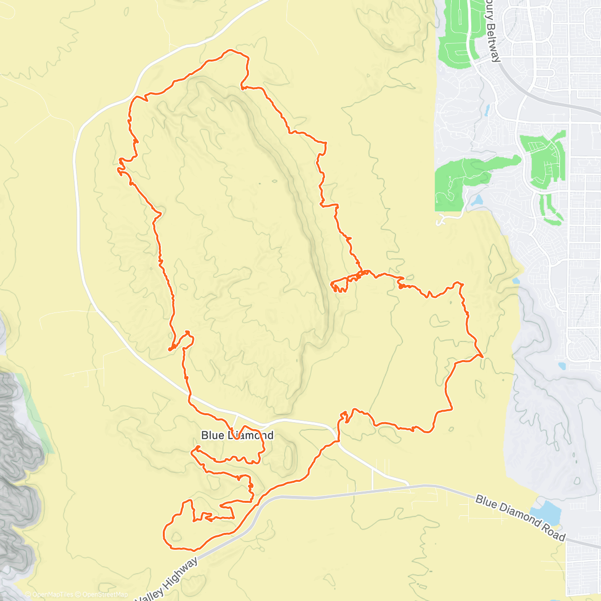 Map of the activity, Classic Nevada chonk
