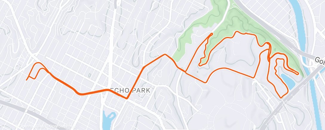 Mapa de la actividad (Cycling)