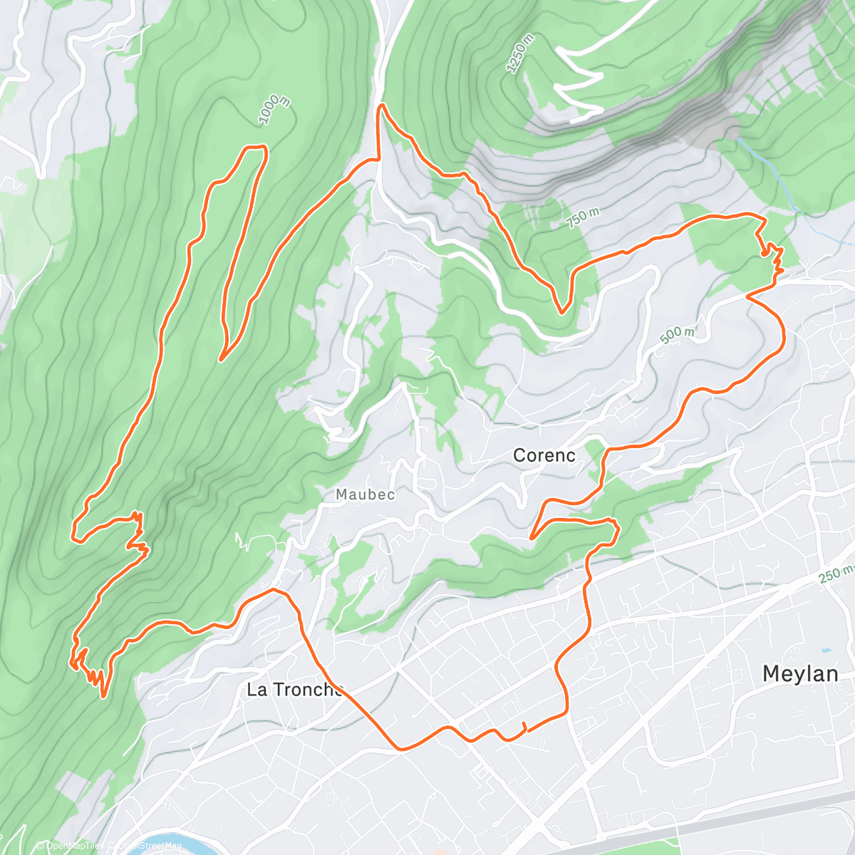 Map of the activity, Pèlerinage en terre sainte