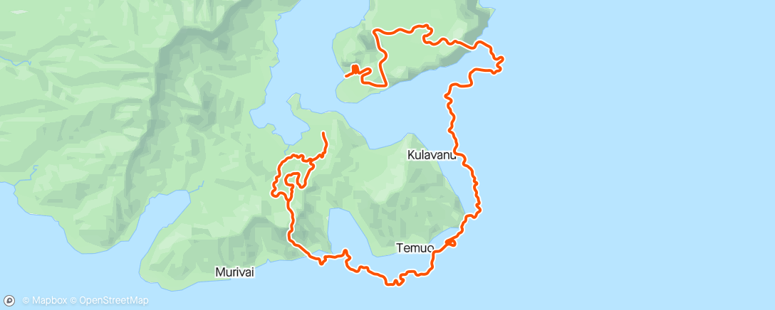 Map of the activity, Zwift - Power Intervals #1 in Watopia