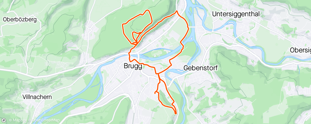 Map of the activity, Sneak in a ‚Gravel MTB ride‘ 😉