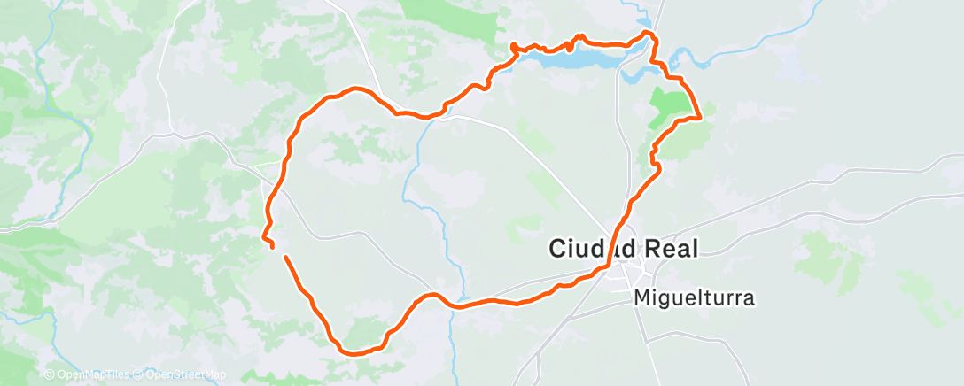 Карта физической активности (Bicicleta por la mañana)