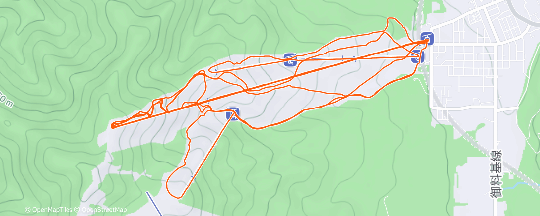 Map of the activity, 🇯🇵 🏂 Furano