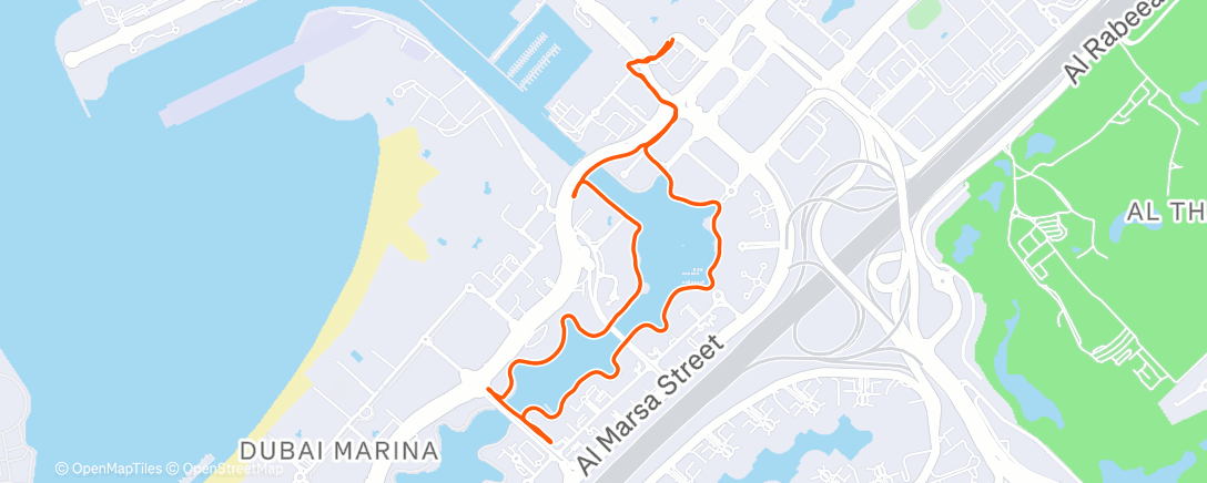 Map of the activity, Got moving