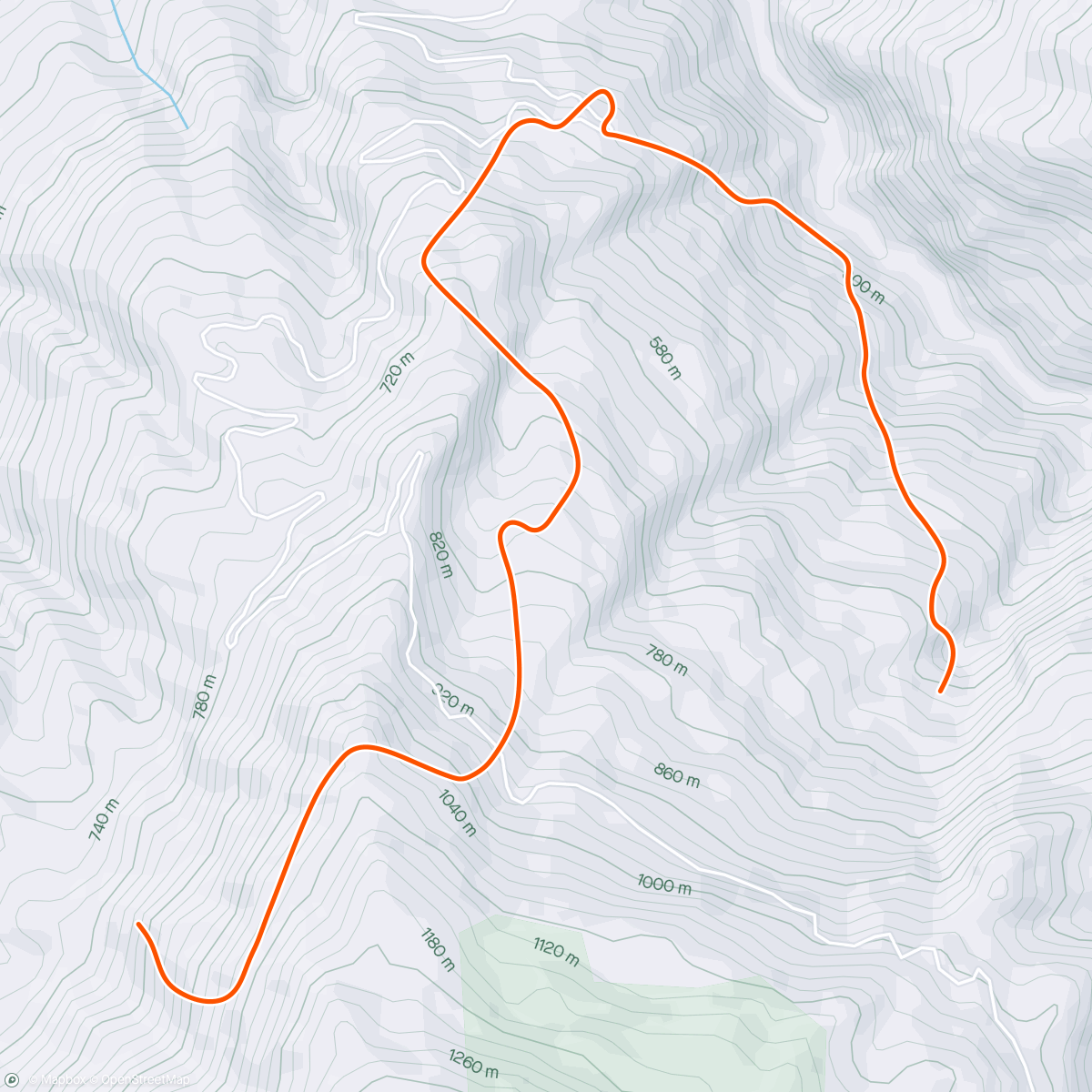 Mapa da atividade, Zwift: Col du Rosier (Climb Portal)