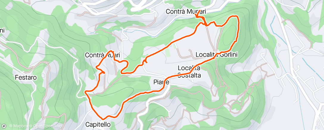 Map of the activity, Anziani cardiopatici in passeggiata (06)
