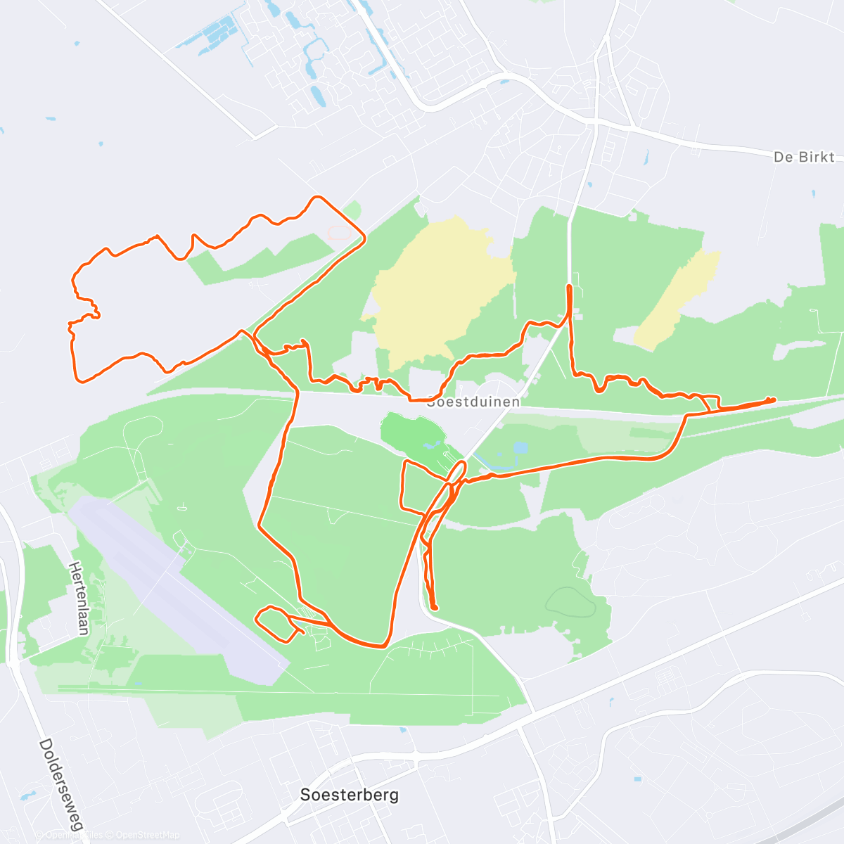 Map of the activity, Kerstfeest in Soest!