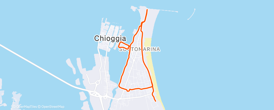 Карта физической активности (Morning Run)