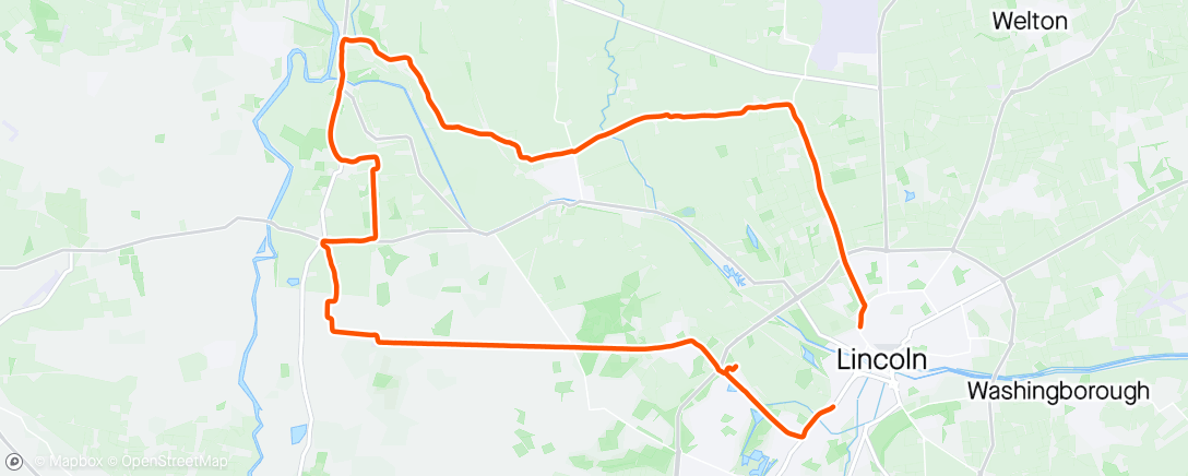 Map of the activity, Different way home