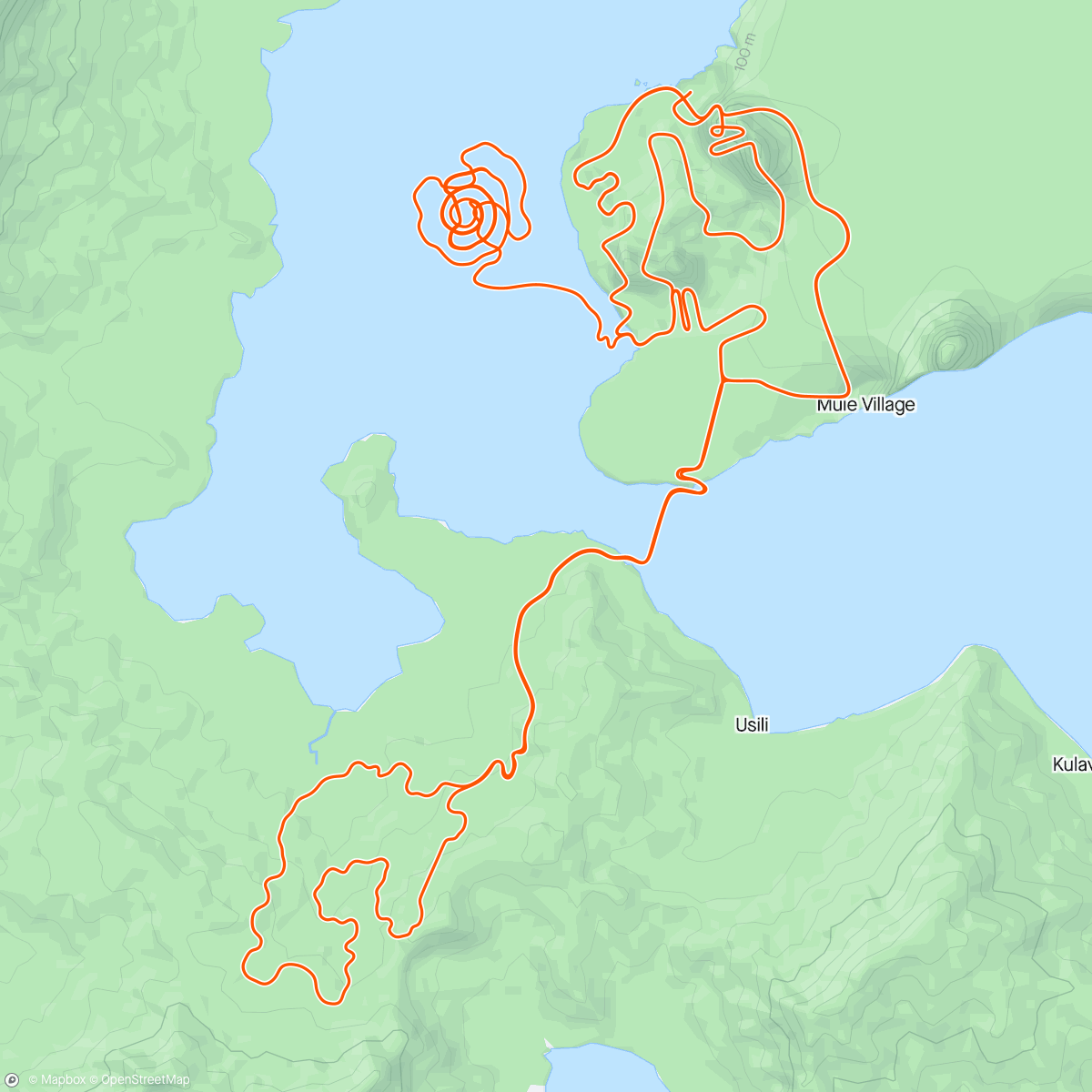 Map of the activity, Zwift - Group Ride: EVO CC Igniter [~2.8-3.6w/kg avg] (B) on Zwift Bambino Fondo in Watopia