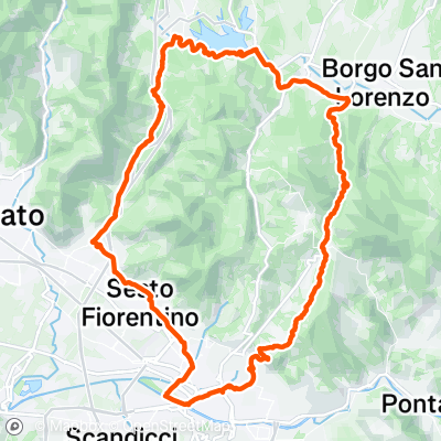 Giro del Lago di Bilancino da Fiesole | 76.3 km Cycling Route on Strava