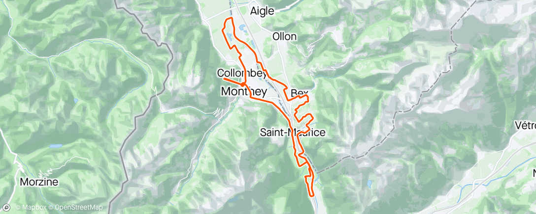 Map of the activity, La Pamyride du mardi 💨💨