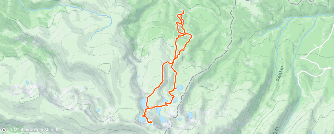 アクティビティ「Morning Hike」の地図