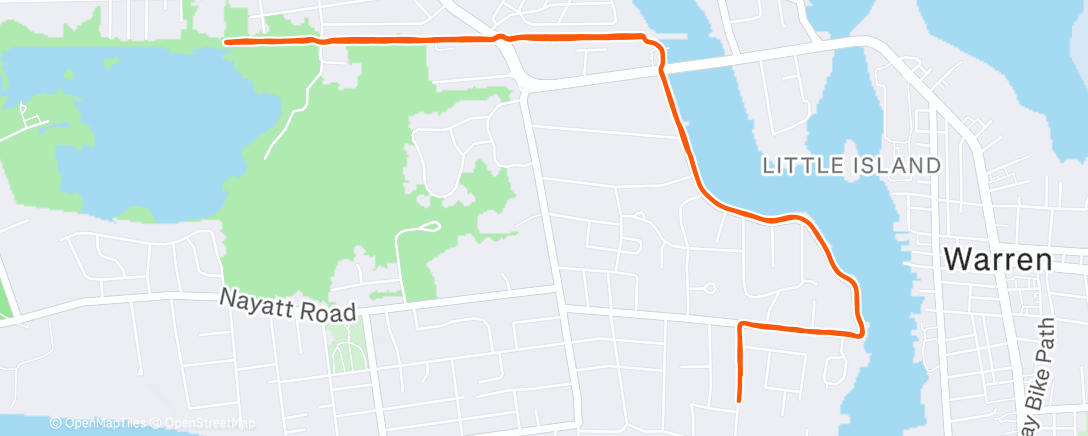 Map of the activity, We back