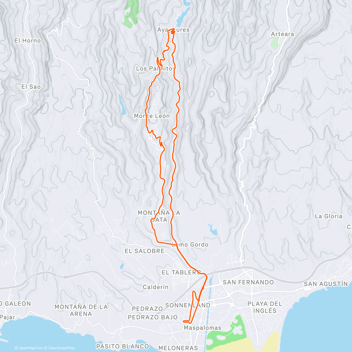 Map of the activity, Siste tur her for denne gang 👋