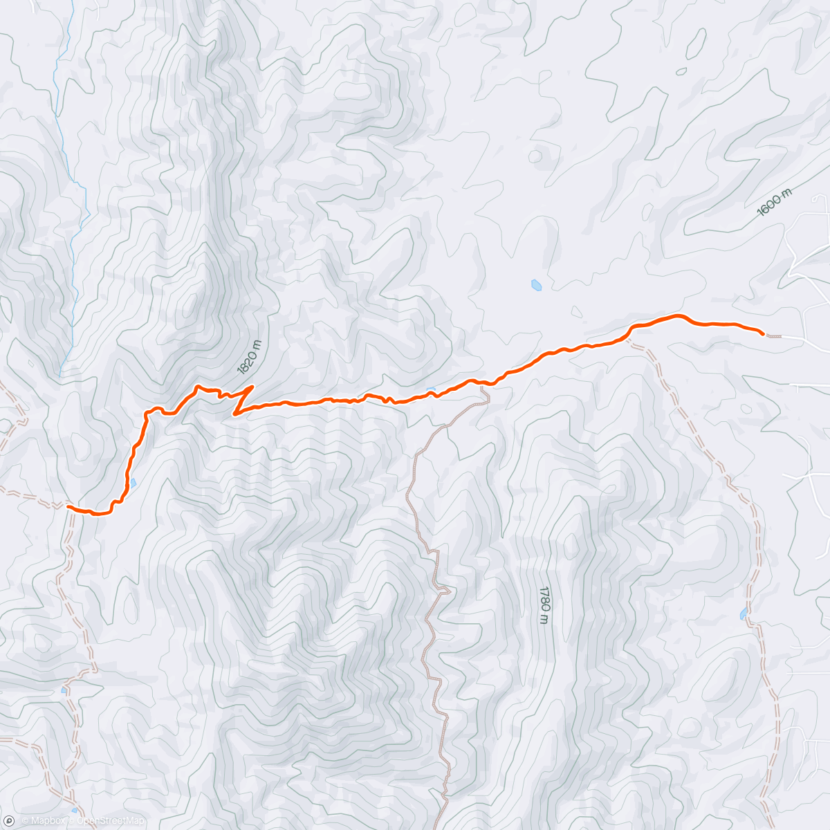 Map of the activity, PATR group run- Green Gulch