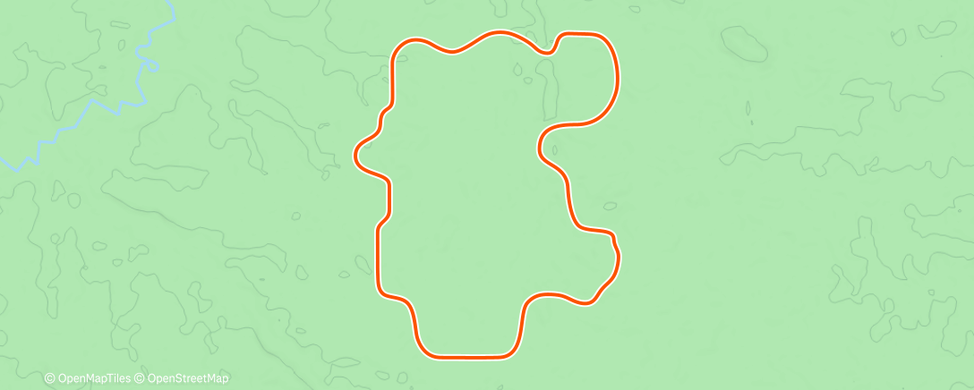 Map of the activity, MyWhoosh