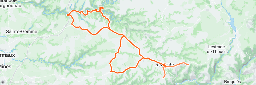 Carte de l'activité de groupe