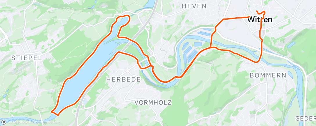 Map of the activity, 2 x RTF