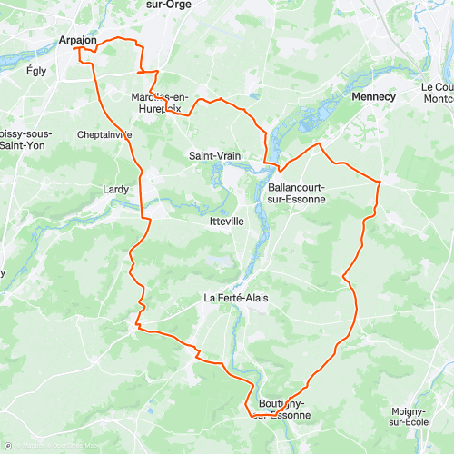 Boutigny (Perthes court) | 62.5 km Cycling Route on Strava