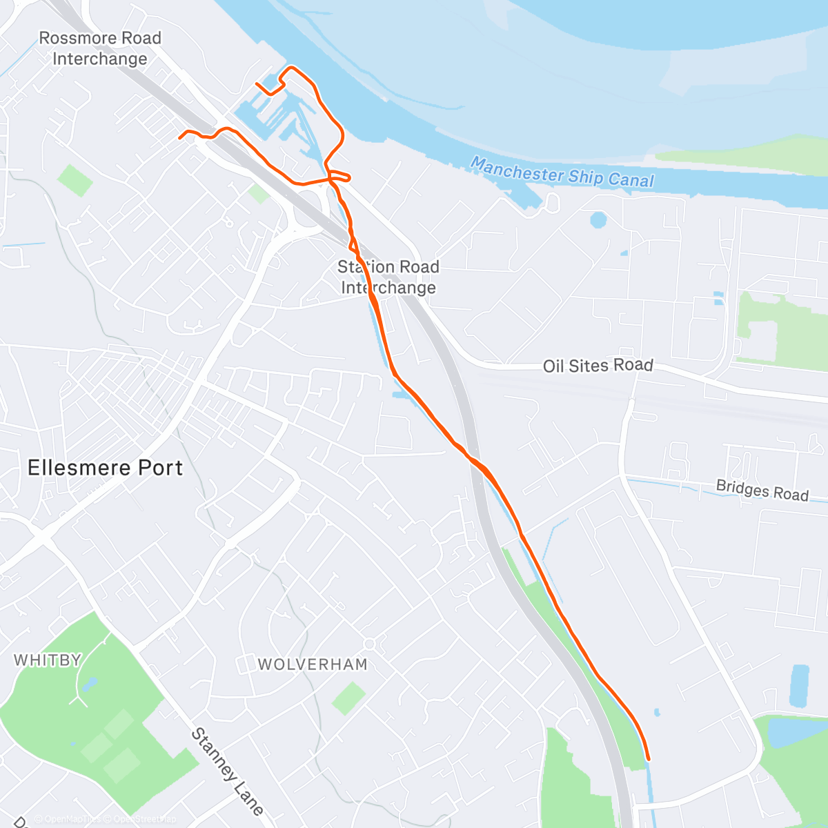 Карта физической активности (Endurance Run)