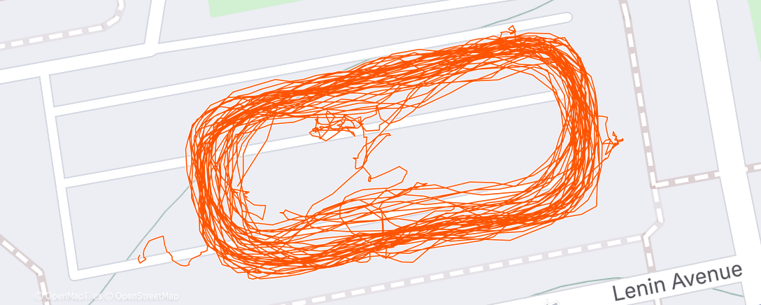Map of the activity, Катание на коньках (после обеда)
