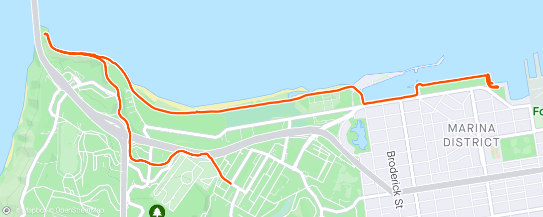 Карта физической активности (Volta de bicicleta à tarde)