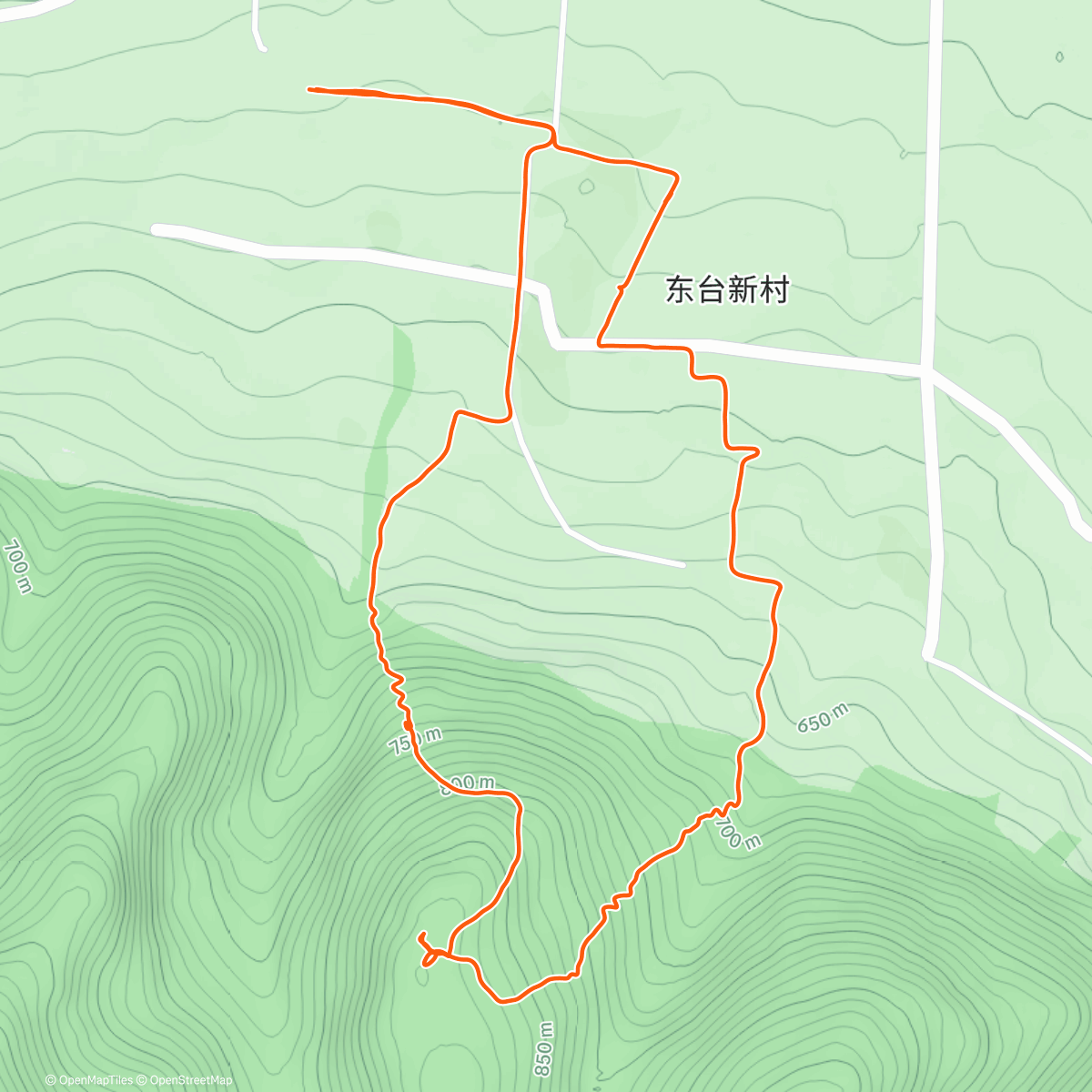 Map of the activity, 新年plogging