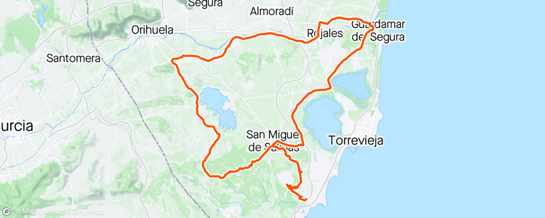 Map of the activity, GLZ  Ride ☀️🚴‍♀️🚴‍♀️🚴‍♀️🇪🇸