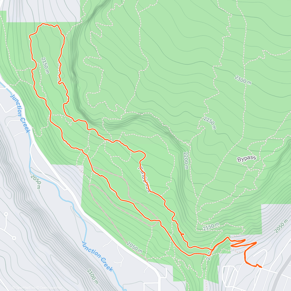 Map of the activity, Seeing Redd