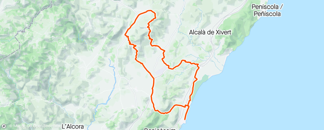 Map of the activity, Concentración en bajura toma dos