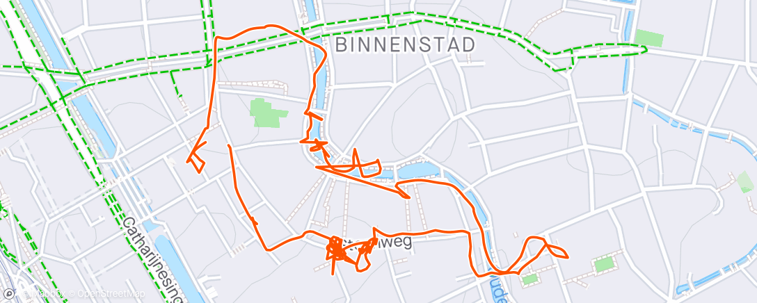 Map of the activity, shoppen Utrecht