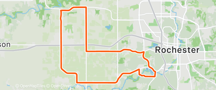 Route map for Sunday 08/16 Social Ride