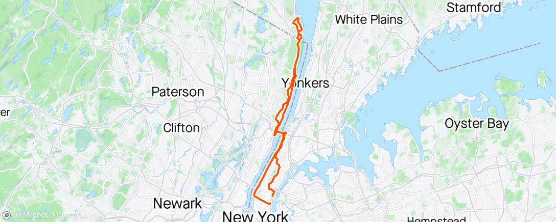 Map of the activity, 9W Market Ride