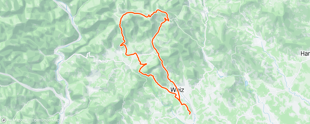 Map of the activity, Teichalm/Sommeralm - the 🐮 are out again 🙌