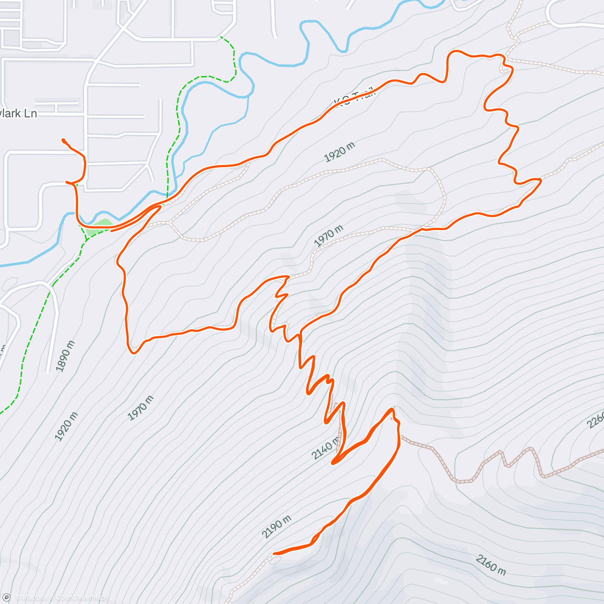 Map of the activity, First Joseys zone 1