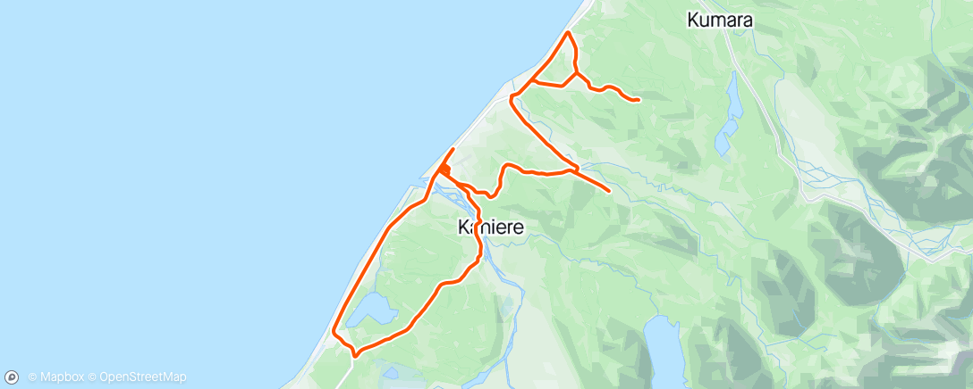 Map of the activity, ❄️Morning Ride