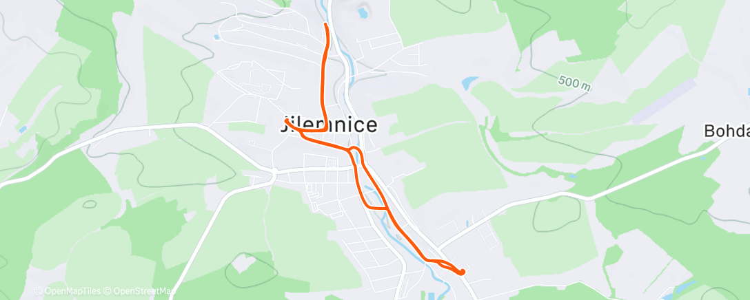 Map of the activity, Do práce a Z