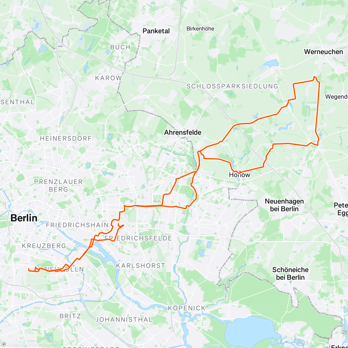 Map of the activity, Gravel - Velo Mix mit Lisa