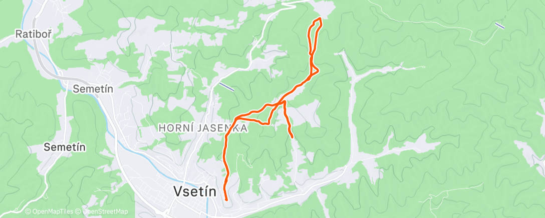 Map of the activity, Vyvetrat se