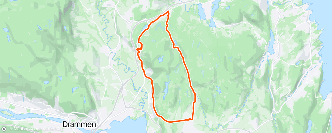 Mapa de la actividad (Søndagstur 🚞☁️)