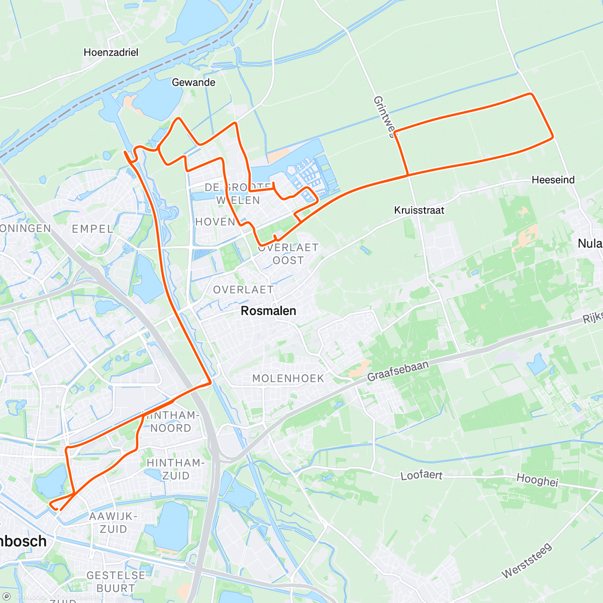 Map of the activity, Verkenning 2.0