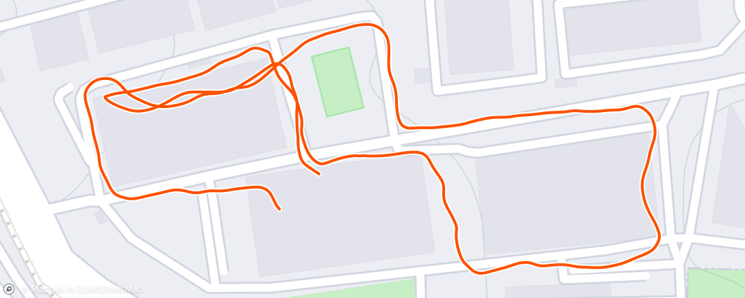 Map of the activity, Afternoon Walk