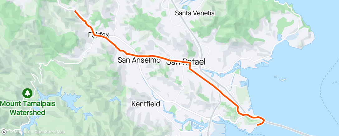 Mapa de la actividad (Commute From)