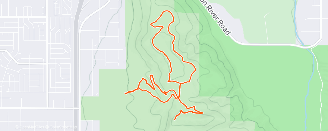 Map of the activity, Sunny days ☀️