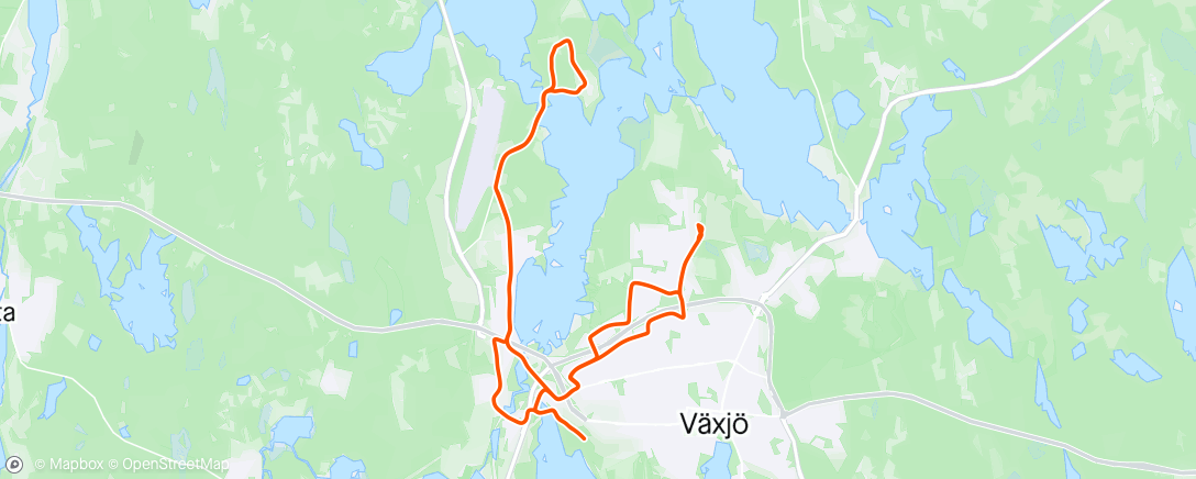Mapa da atividade, Stadsnära 🚴‍♂️🚴🏼‍♀️🌿☀️